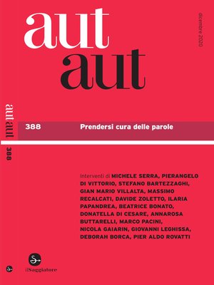 cover image of Aut Aut 388